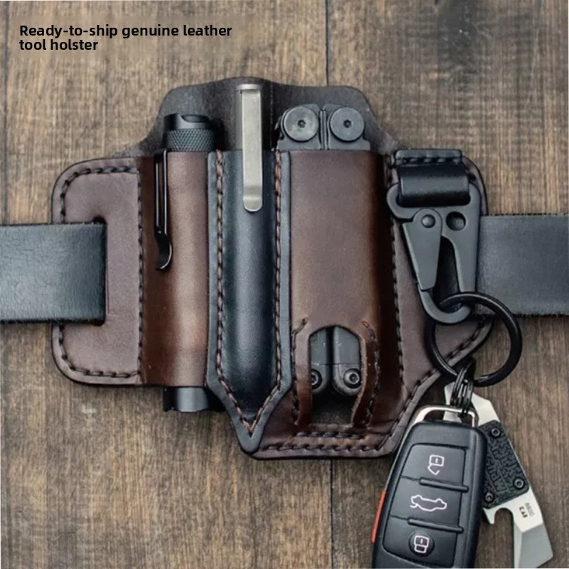 Edc Carry Belt Pouch - Skórzana torba EDC na narzędzia, taktyczny