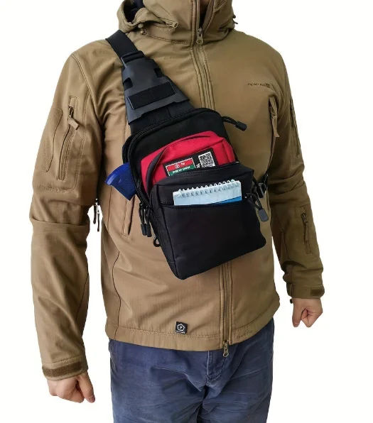Edc Concealed Carry Fanny Pack - Taktyczna torba na ramię do ukrytego