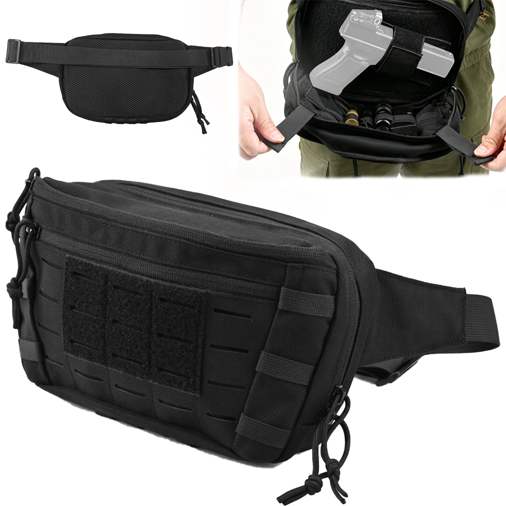 Edc Concealed Carry Fanny Pack - Taktyczna torba na pistolet do noszenia