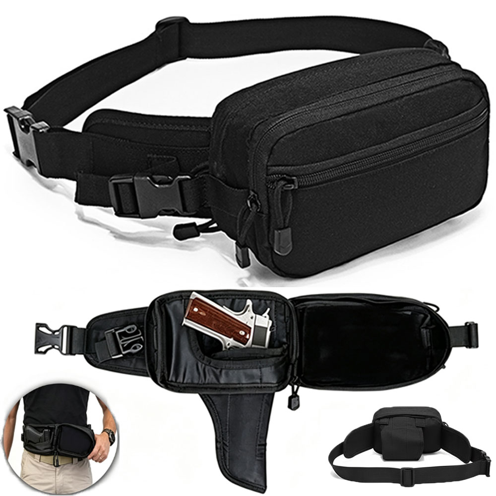 Edc Concealed Carry Fanny Pack - Taktyczna torba na pistolet, torba na
