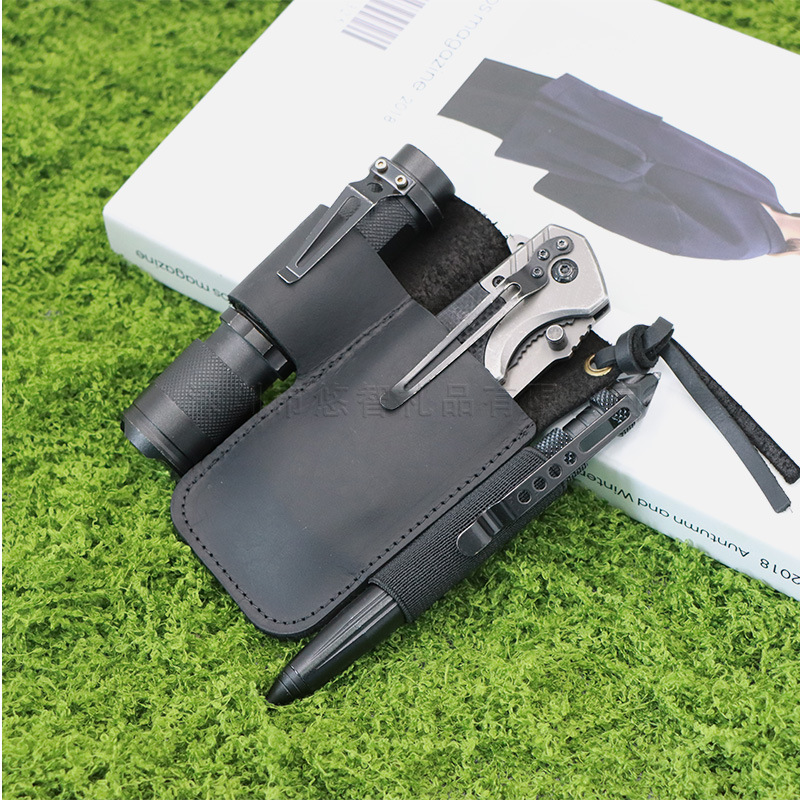 Skórzana torba EDC na narzędzi – Edc Carry Belt Pouch recenzja i cena