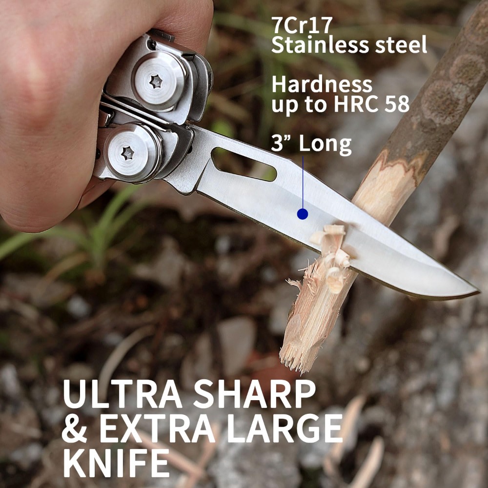 30‑w‑1 Składane taktyczne szcz – Edc Carry Pliers recenzja i cena