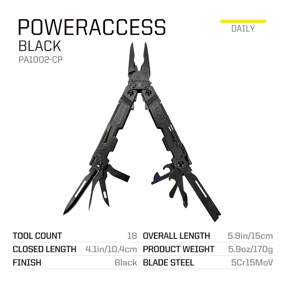 SOG PowerAccess – wielofunkcyj – Edc Carry Pliers recenzja i cena