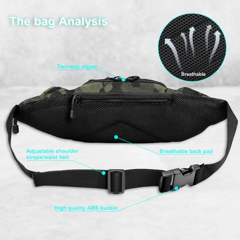 1 szt. Wodoodporny taktyczny p – Edc Concealed Carry Fanny Pack recenzja i cena