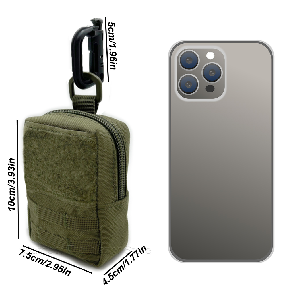 Taktyczna Mini Saszetka MOLLE  – Edc Carry Belt Pouch recenzja i cena