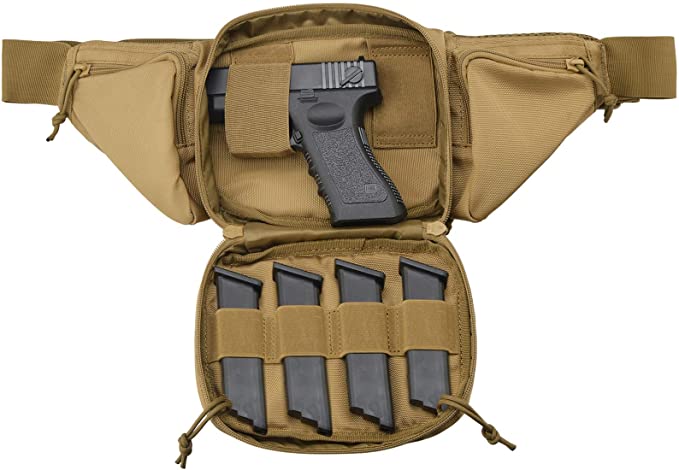 Torba biodrowa myśliwska, pas  – Edc Carry Belt Pouch recenzja i cena